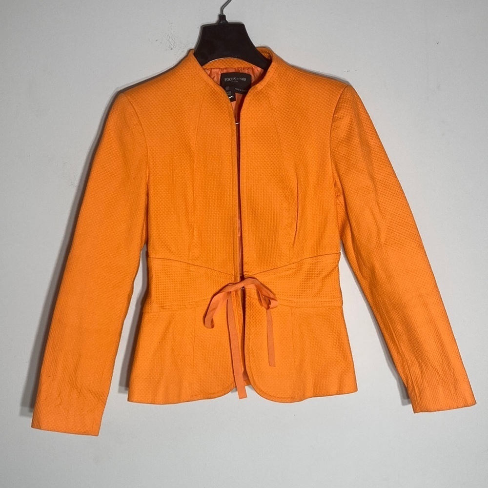 FOCUS 2000 | Neon Orange Blazer